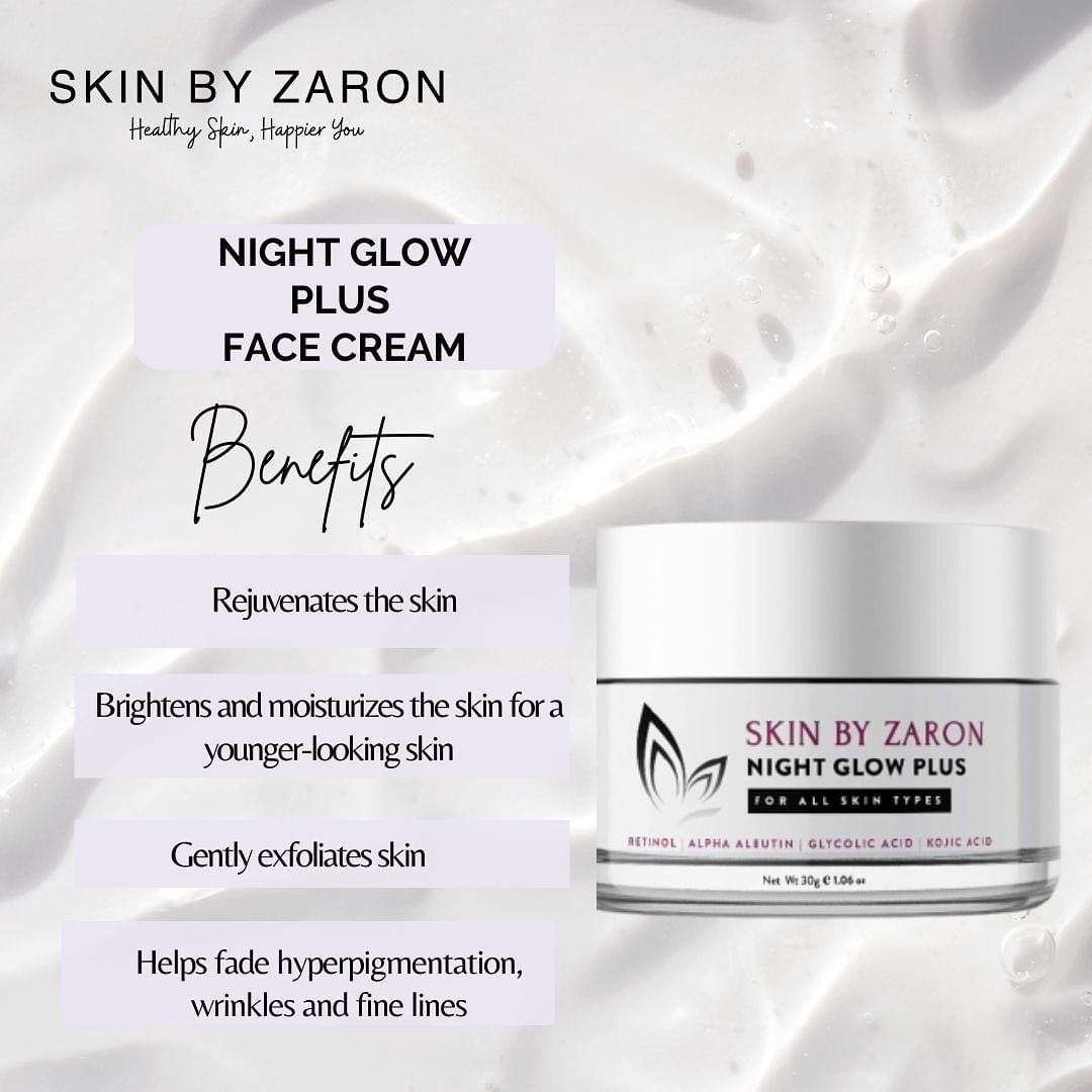 Skin By Zaron Night Glow Plus