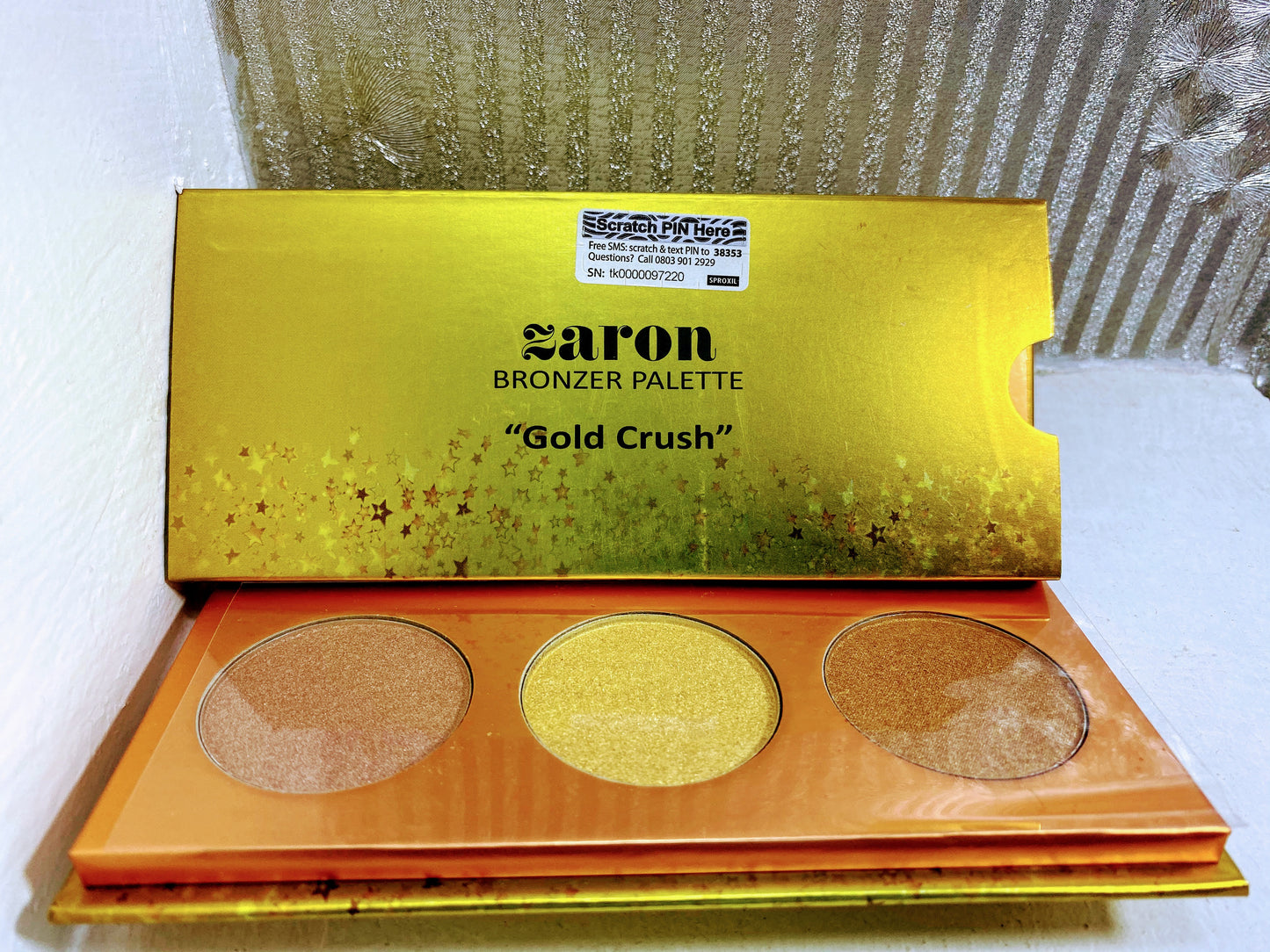 Zaron GoldCrush Bronzer Palette