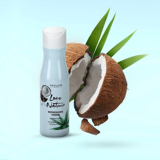 Oriflame Refreshing Toner -Organic Aloe Vera&Coconut Water