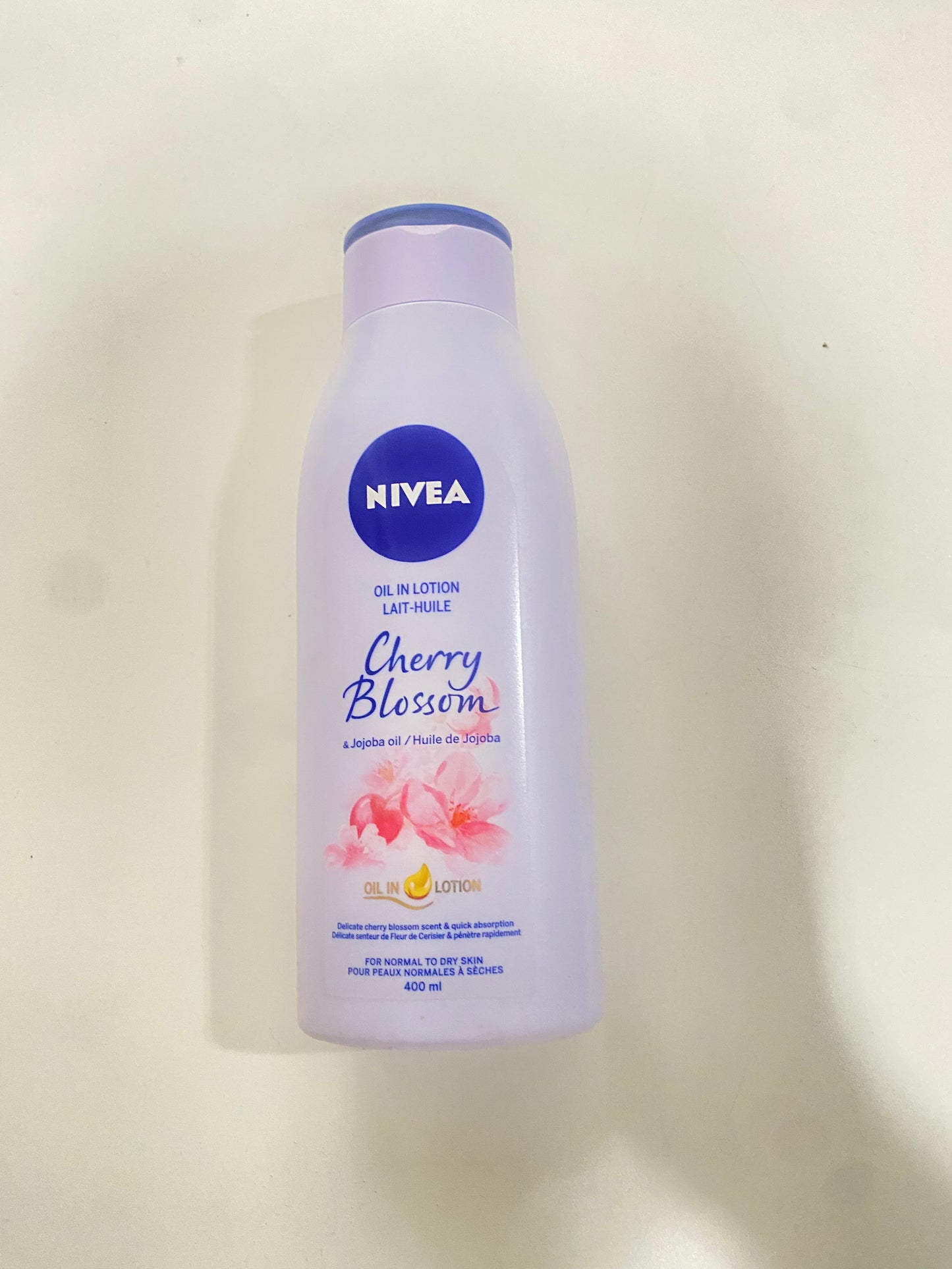 Nivea Oil in Lotion - Cherry Blossom and Jojoba Oil