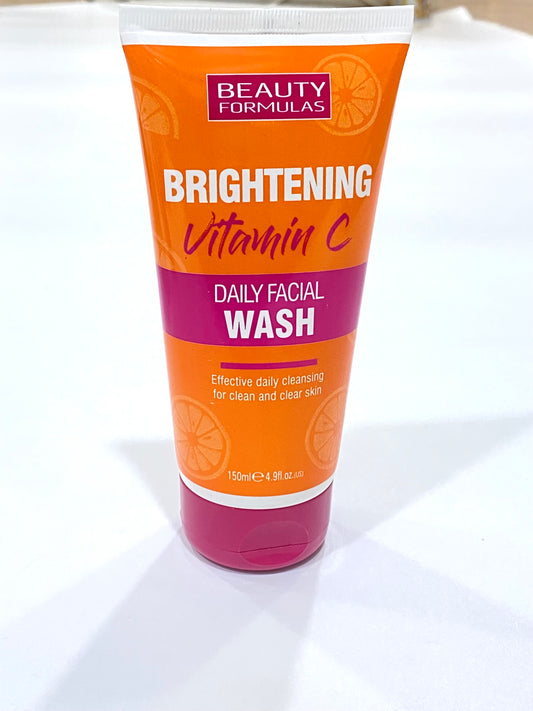 Beauty Formulas Brightening Vitamin C Daily Facial Wash