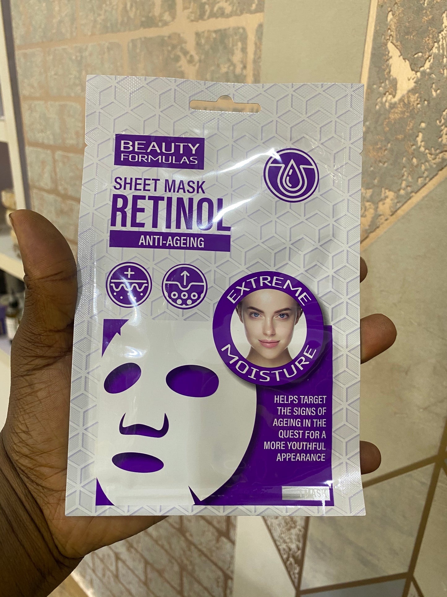 Beauty Formulas Anti Ageing Retinol Sheet Mask
