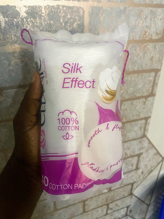 Cleanic Silk Effect Cotton Pads