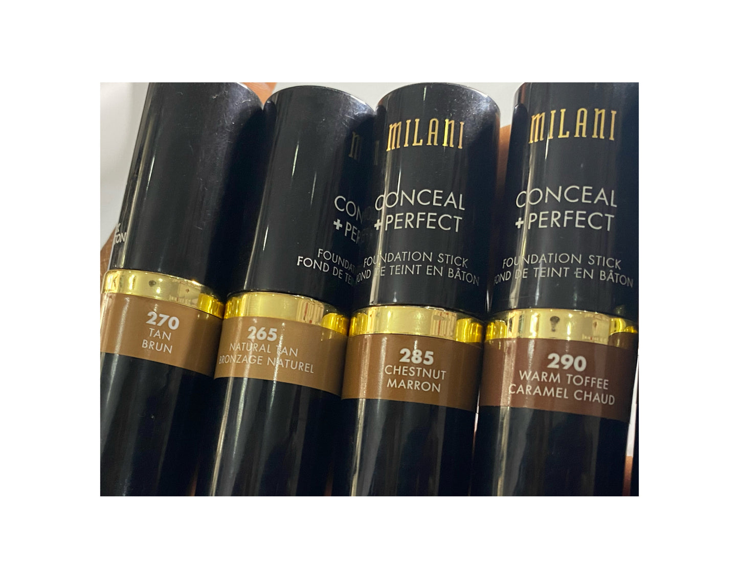 Milani Conceal + Perfect Foundation Stick