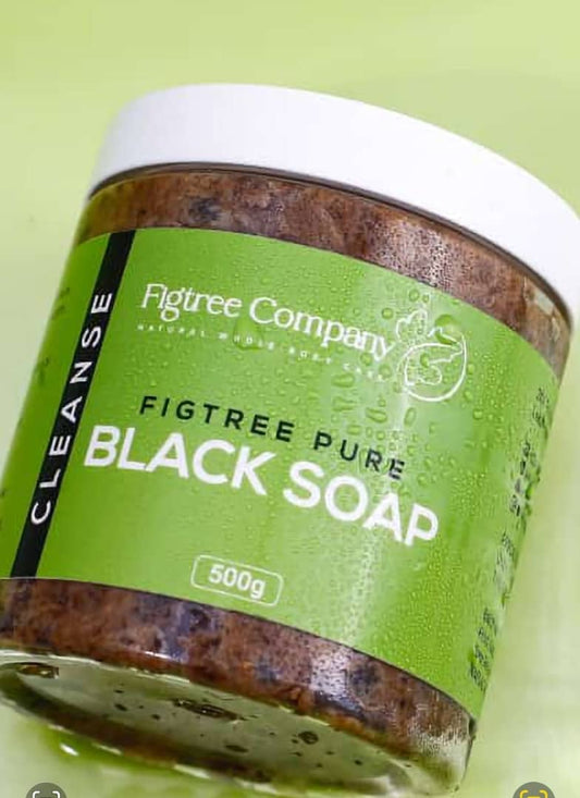 Figtree Pure Black Soap