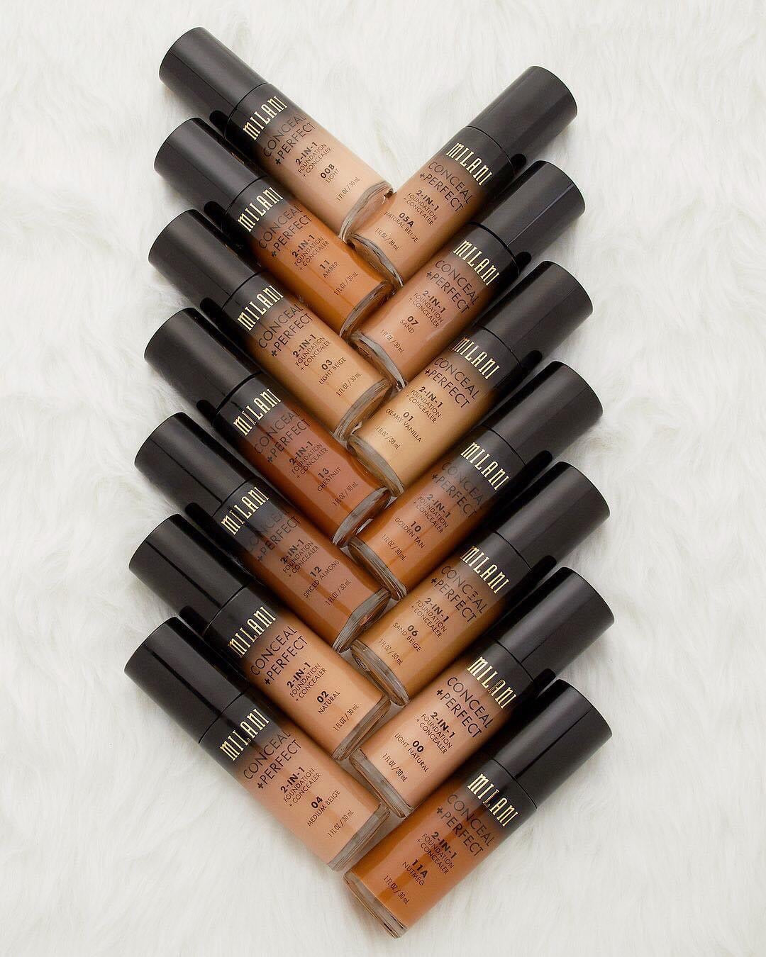 Milani Concealer + Perfect Foundation