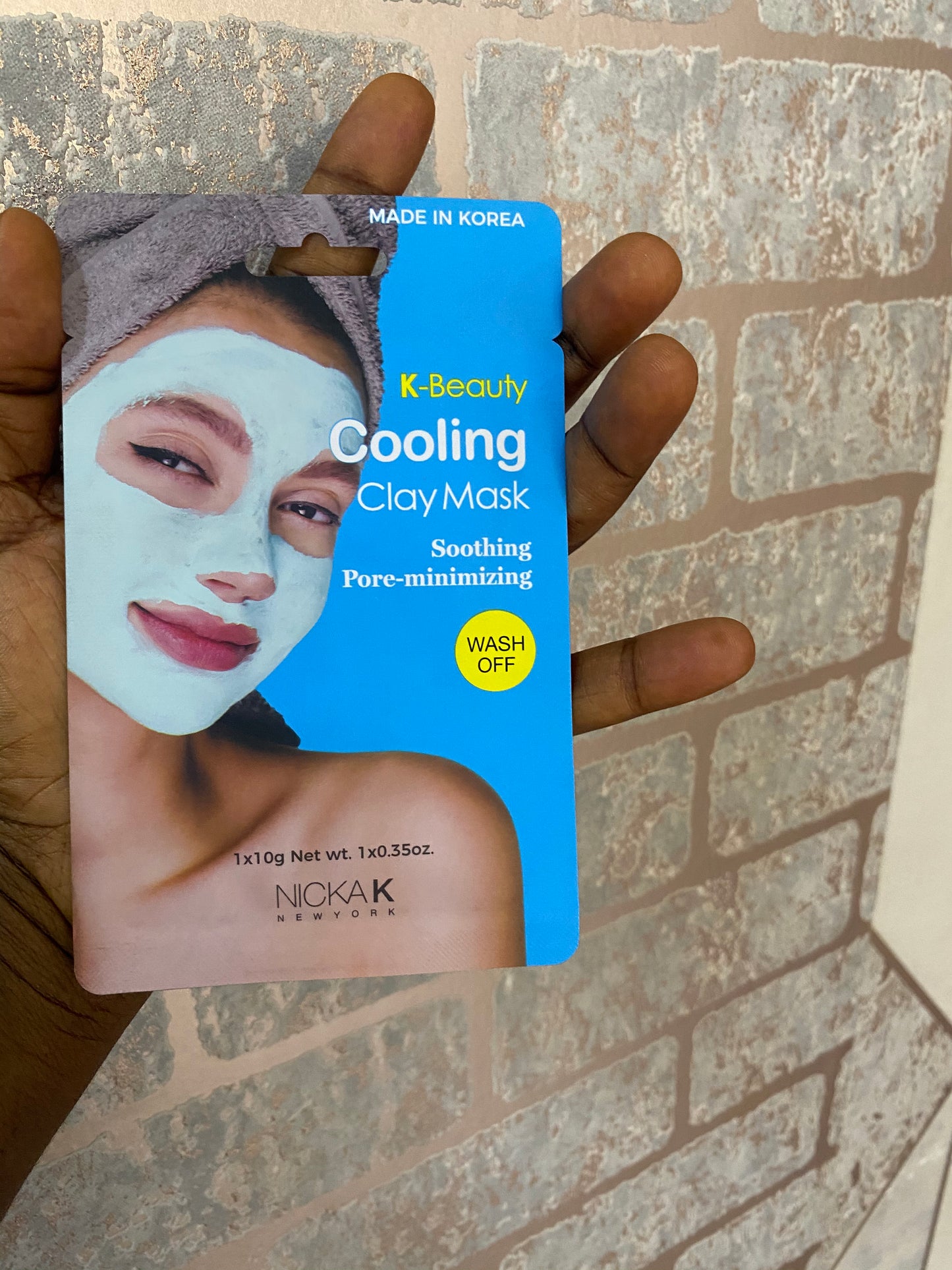 Nickak K-Beauty Cooling Clay Mask