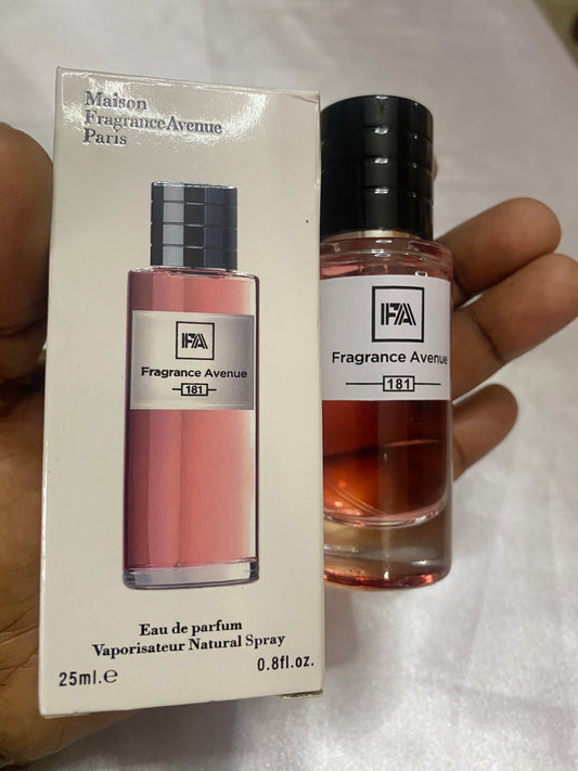 Fragrance Avenue Mini Perfume No 181